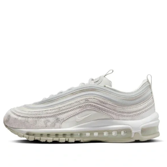 Silver Metallic Women’s Nike Air Max 97 'Light Bone' DX0137-002 (size 10) - Picture 2 of 9